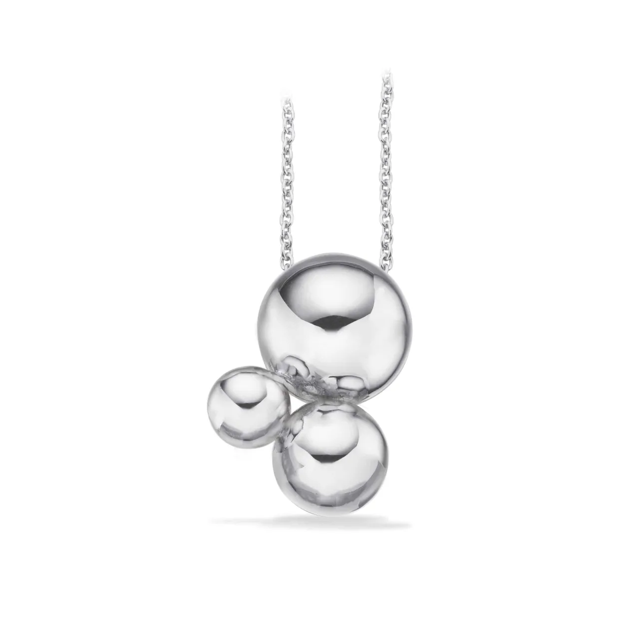 SCROUPLES HALSKÆDE SØLV MED KUGLER - 239762