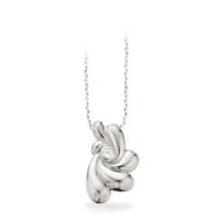 SCROUPLES HALSKÆDE SØLV MED SYNTETISK ZIRKONIA STEN - 236472