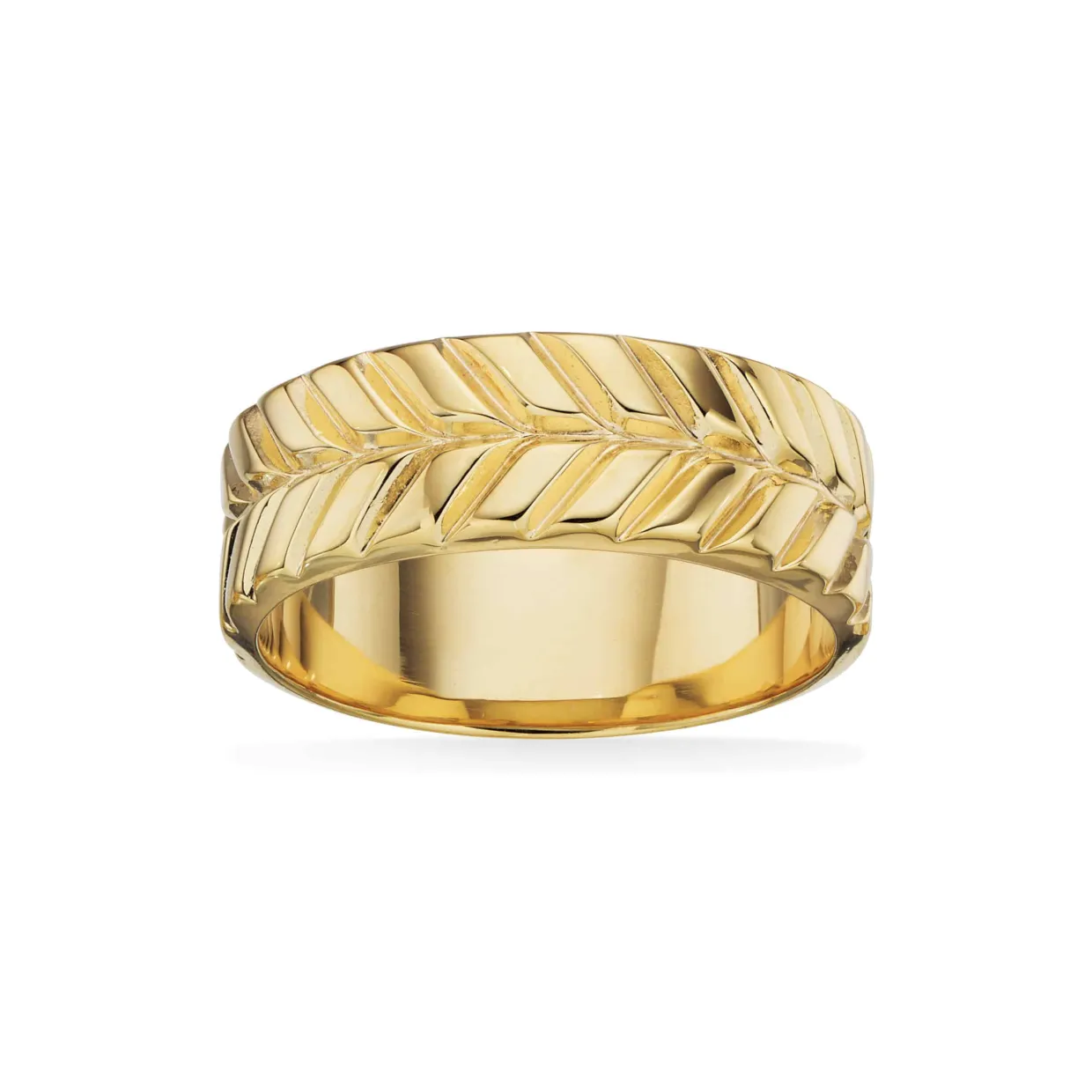 SCROUPLES HERRERING FORGYLDT SØLV DÆK - 791462