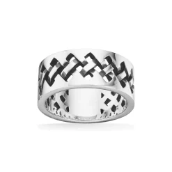 SCROUPLES HERRERING SØLV MED OXIDERING - 791482