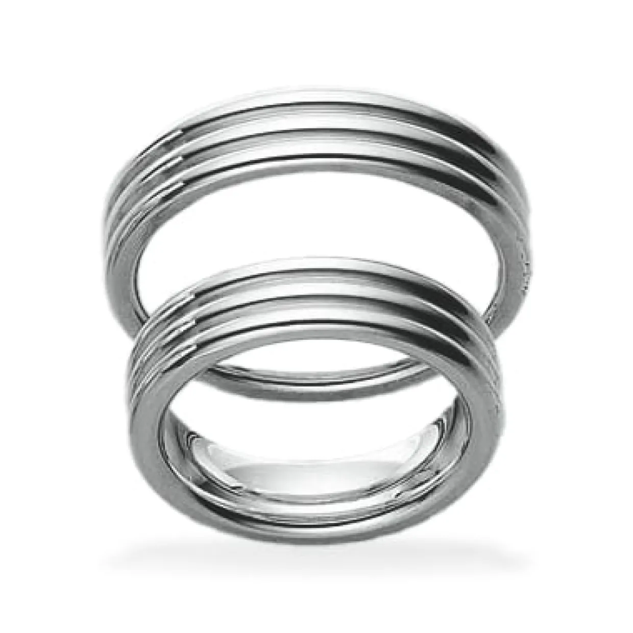 SCROUPLES HJERTE SØLV FORLOVELSESRINGE - S48