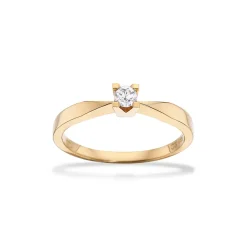 SCROUPLES KLEOPATRA RING RØDGULD MED BRILLANT 0,10 CT - 7135,10