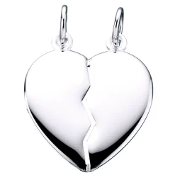 SCROUPLES KNÆK HJERTE MED KÆDE TIL HVER HJERTE - 25882