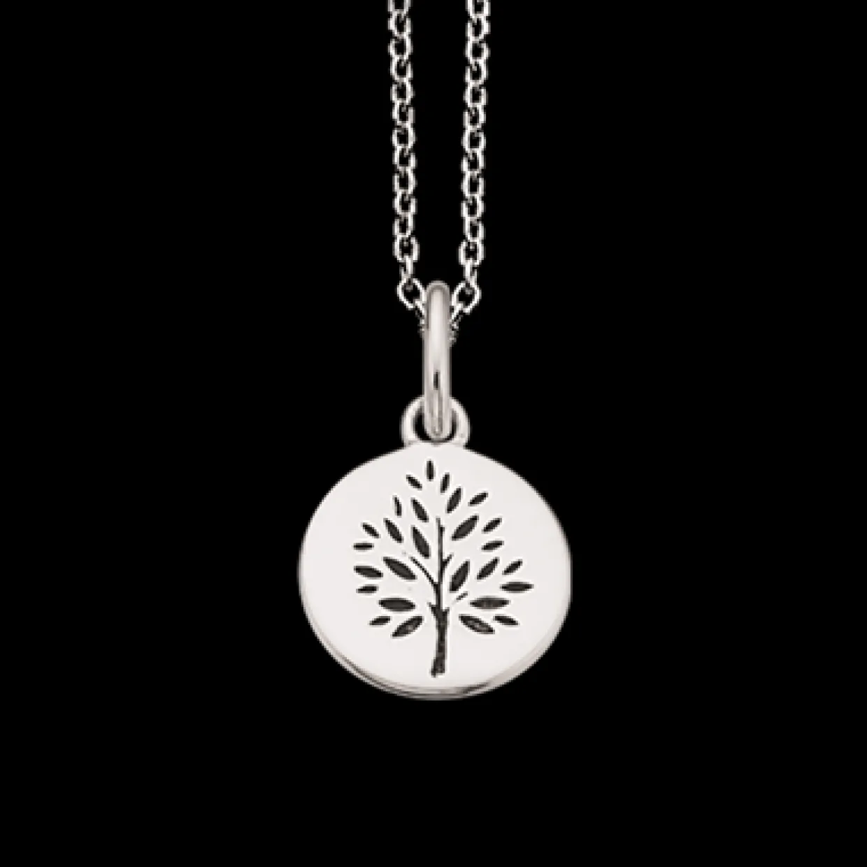 SCROUPLES LIVETS TRÆ HALSKÆDE SØLV - 234892