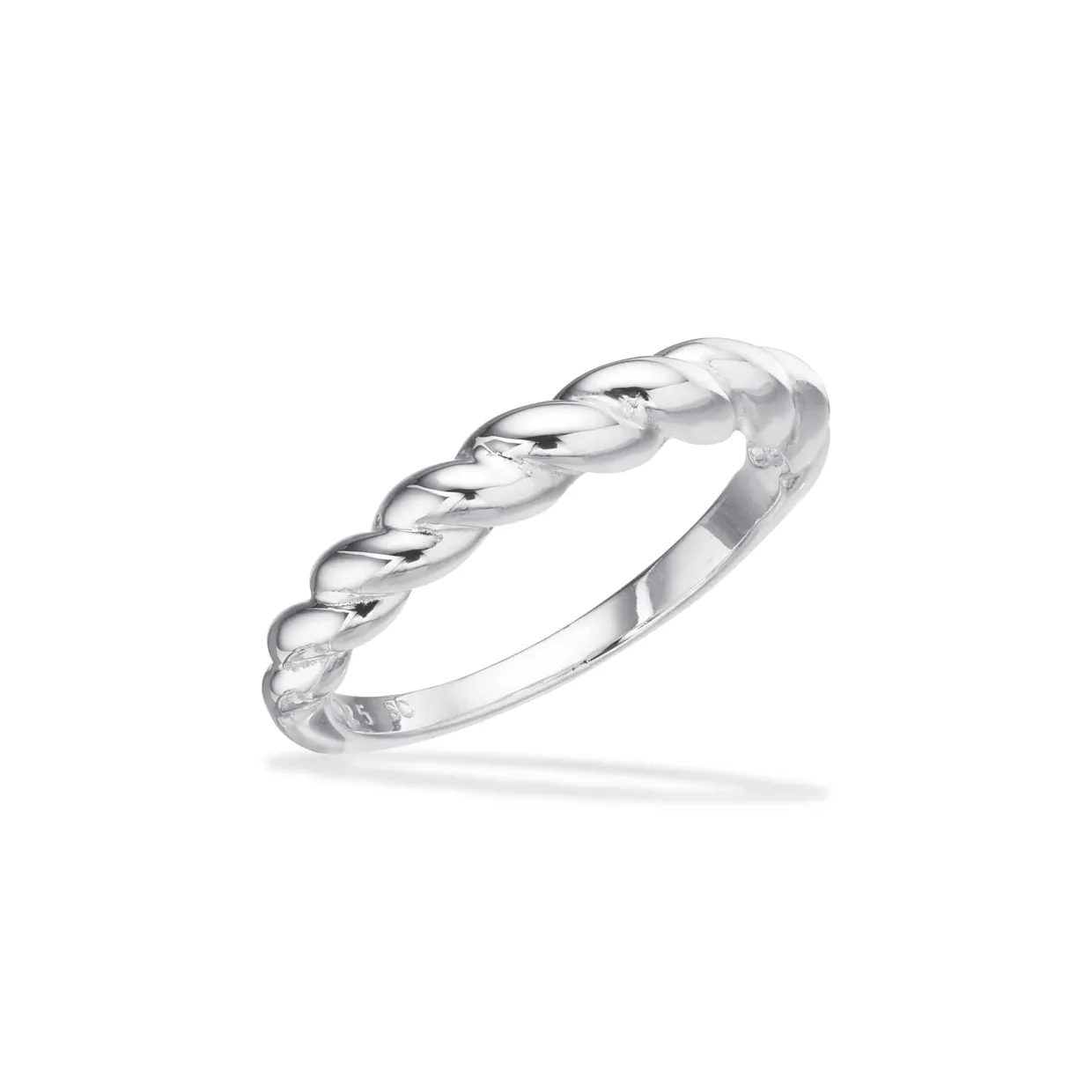 SCROUPLES PIGE RING SØLV SNOET - 729872