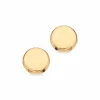 SCROUPLES POLET ØRERINGE 8 KARAT GULD - 119423