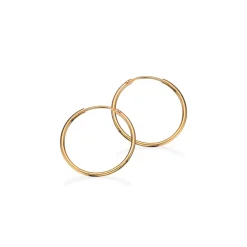 SCROUPLES ØRERINGE CREOL 8 KARAT GULD - 190683