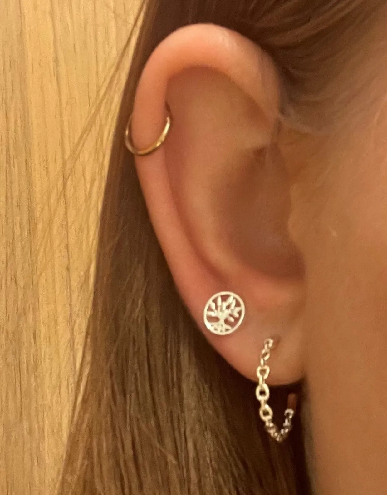 SCROUPLES ØRERINGE LIVETS TRÆ SØLV - 159212