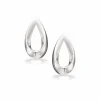SCROUPLES ØRERINGE SØLV DRÅBE FORMET - 158992