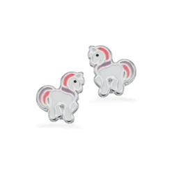 SCROUPLES ØRERINGE SØLV ENHJØRNING - 159262