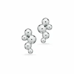 SCROUPLES ØRERINGE SØLV KUGLER - 160122