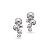 SCROUPLES ØRERINGE SØLV MED KUGLER - 156982
