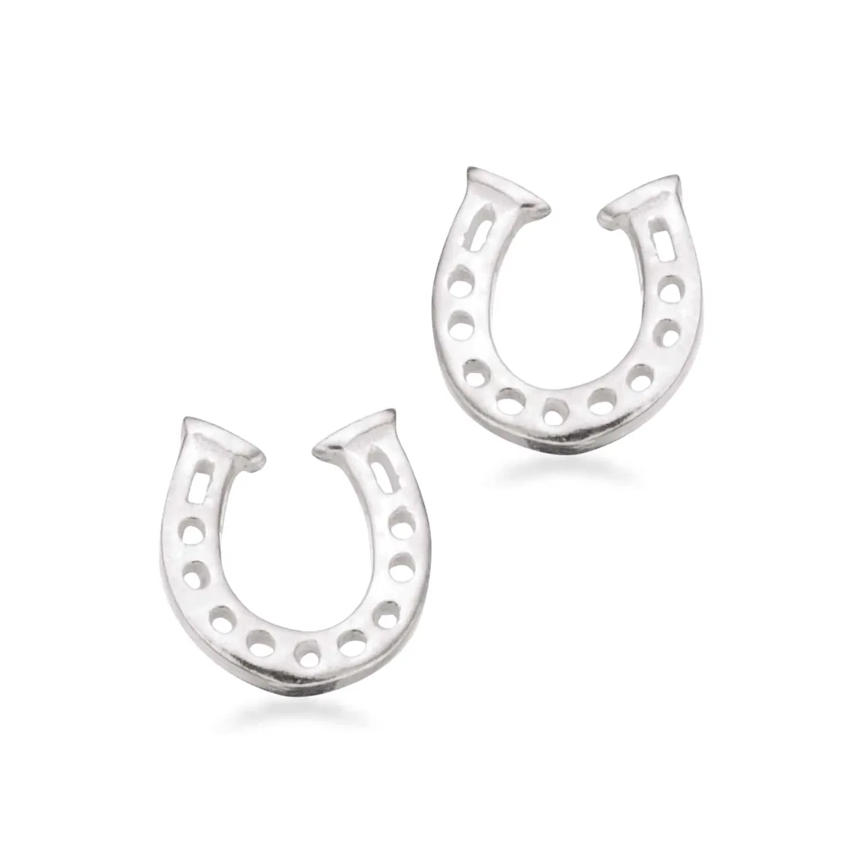 SCROUPLES ØRESTIK MED HESTESKO I SØLV - 150962