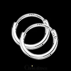 SCROUPLES SØLV CREOL 1,5X9 MM - 190032