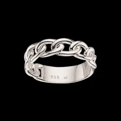 SCROUPLES SØLV DAMERING MED PANSER MØNSTER - 725462