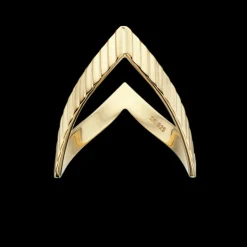 SCROUPLES SØLV FORGYLDT BISPERING PLISSÉ - 726542