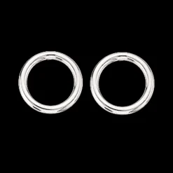 SCROUPLES SØLV ØRERINGE CIRKEL 11 MM - 154022