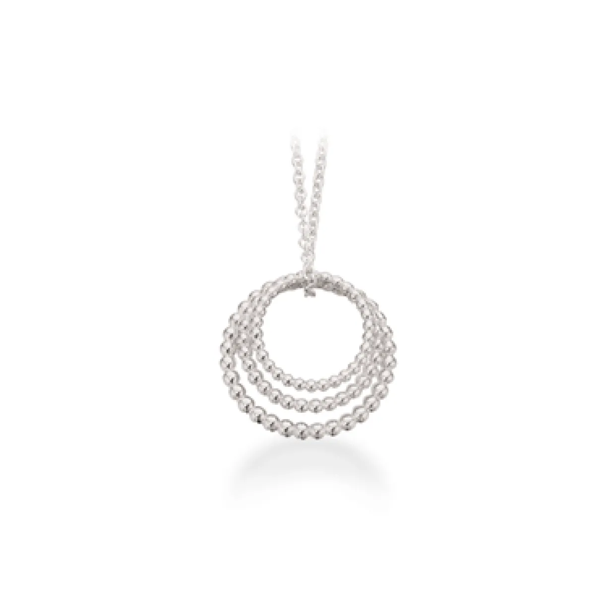 SCROUPLES VEDHÆNG SØLV 3X CIRKEL - 235812