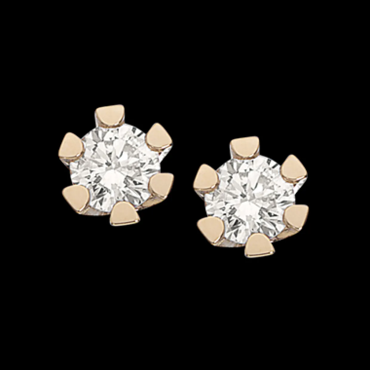 SCROUPLES VIDA ØRERINGE STIK MED 0,20 KARAT DIAMANT - 1813,20