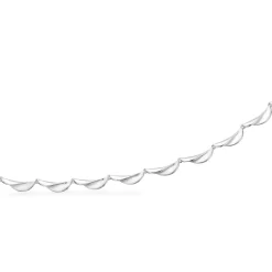 SCROUPLRS ARMBÅND MAT/BLANK SØLV - 38062,18