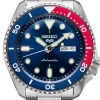 SEIKO 5 STÅL LÆNKE BLÅ SKIVE AUTOMATIC - SRPD53K1