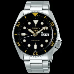 SEIKO 5 UR HERRE STÅL LÆNKE MED AUTOMATIK - SRPD57K1