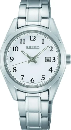 SEIKO CLASSIC UR DAME STÅL MED LÆNKE - SUR465P1