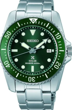 SEIKO GRØN SKIVE PROSPEKT SOLAR - SNE583P1