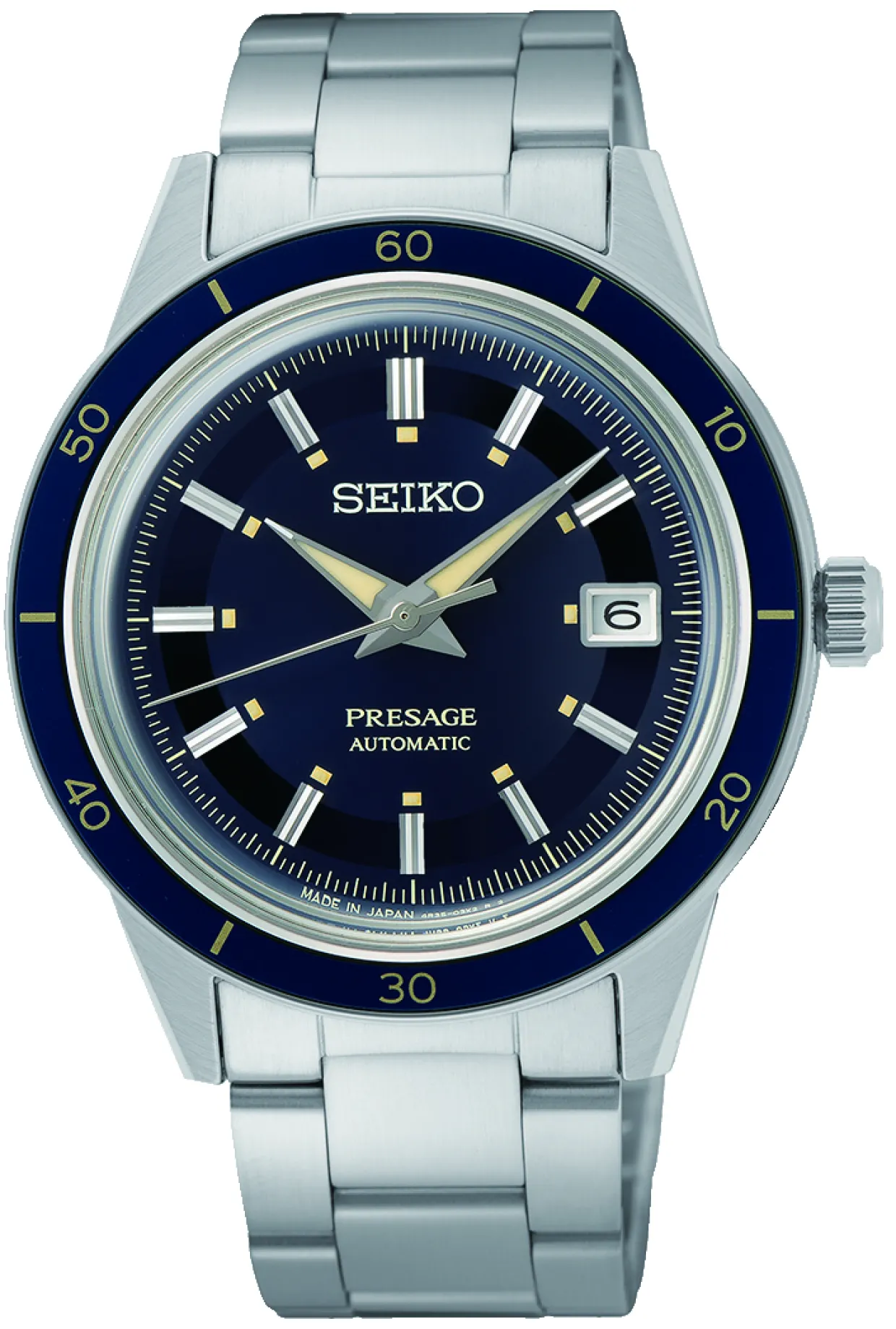 SEIKO PRESAGE UR HERRE STÅL MED AUTOMATIK - SRPG05J1