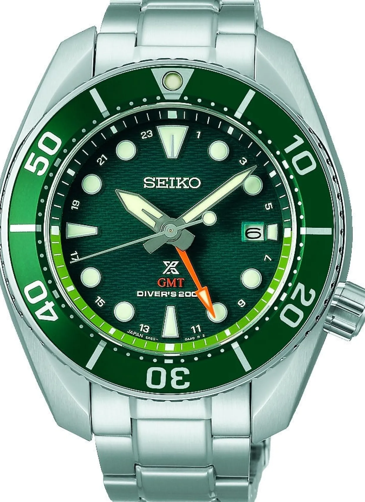 SEIKO PROSPEX GMT DIVERS GRØN - SFK003J1