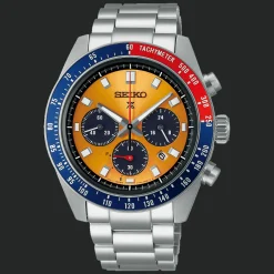 SEIKO PROSPEX SOLAR UR HERRE MED ORANGE SKIVE - SSC947P1