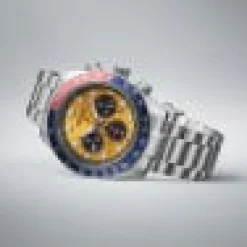 SEIKO PROSPEX SOLAR UR HERRE MED ORANGE SKIVE - SSC947P1