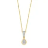 SIERSBØL HALSKÆDE 8 KARAT GULD MED ZIRKONIA - 20550310300