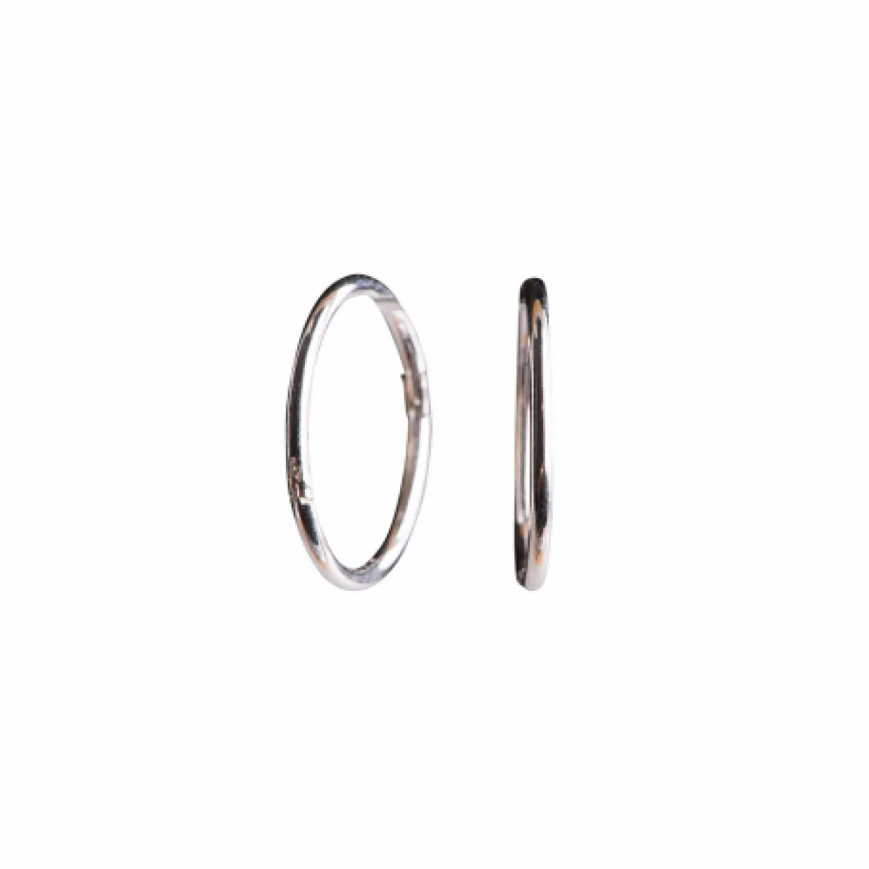 SIERSBØL ØRERINGE SØLV CREOL 12 MM - 30108040900