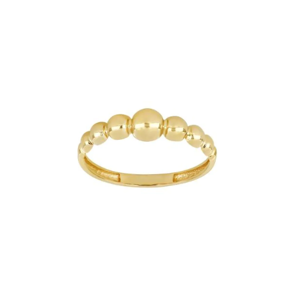 SIERSBØL RING 8 KARAT MED KUGLER - 10830630300