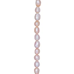 SIERSBØL SHAPE HALSKÆDE ROSA BAROK PERLER - 812 034-45