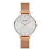 SKAGEN ANITA LILLE UR DAME ROSA MED LYS SKIVE - SKW2151