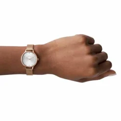 SKAGEN ANITA LILLE UR DAME ROSA MED LYS SKIVE - SKW2151