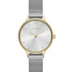 SKAGEN ANITA LILLE UR DAME STÅL MED MESH LÆNKE - SKW2340