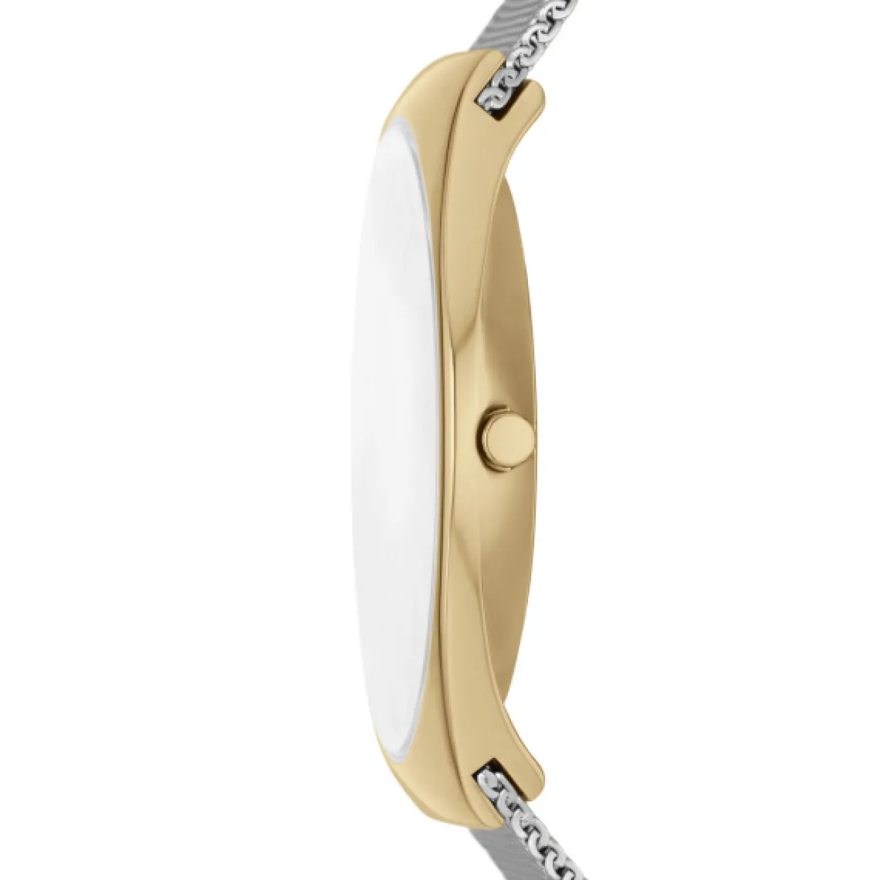 SKAGEN GRENEN UR HERRE 2 FARVET MED MESH LÆNKE - SKW6816