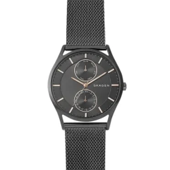 SKAGEN HOLST CHRONOGRAPH UR HERRE MED MESH LÆNKE - SKW6180