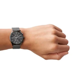 SKAGEN HOLST HERRE UR MØRK GRÅ SKIVE - SKW6608