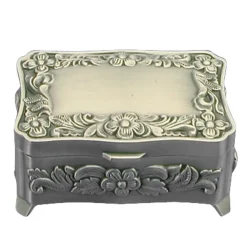 SMYKKESKRIN FORTINNET MED BLOMSTER - 154-73493