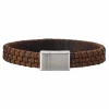 SON OF NOA ARMBÅND BRUN KALVE LÆDER 21 CM - 80970009221
