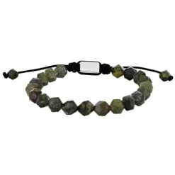 SON OF NOA ARMBÅND GRAGON BLOOD JASPER STÅL - 80890412700