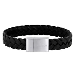 SON OF NOA ARMBÅND KALVESKIND STÅL SORT FLET - 80970269121