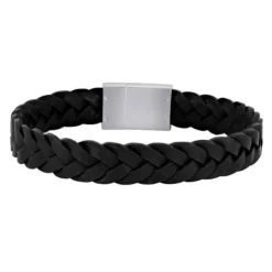 SON OF NOA ARMBÅND KALVESKIND STÅL SORT FLET - 80970269121