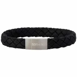 SON OF NOA ARMBÅND LÆDER SORT 19CM - 80970039119