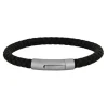 SON OF NOA ARMBÅND SORT KALVESKIND RUNDT 21 CM - 80970289121