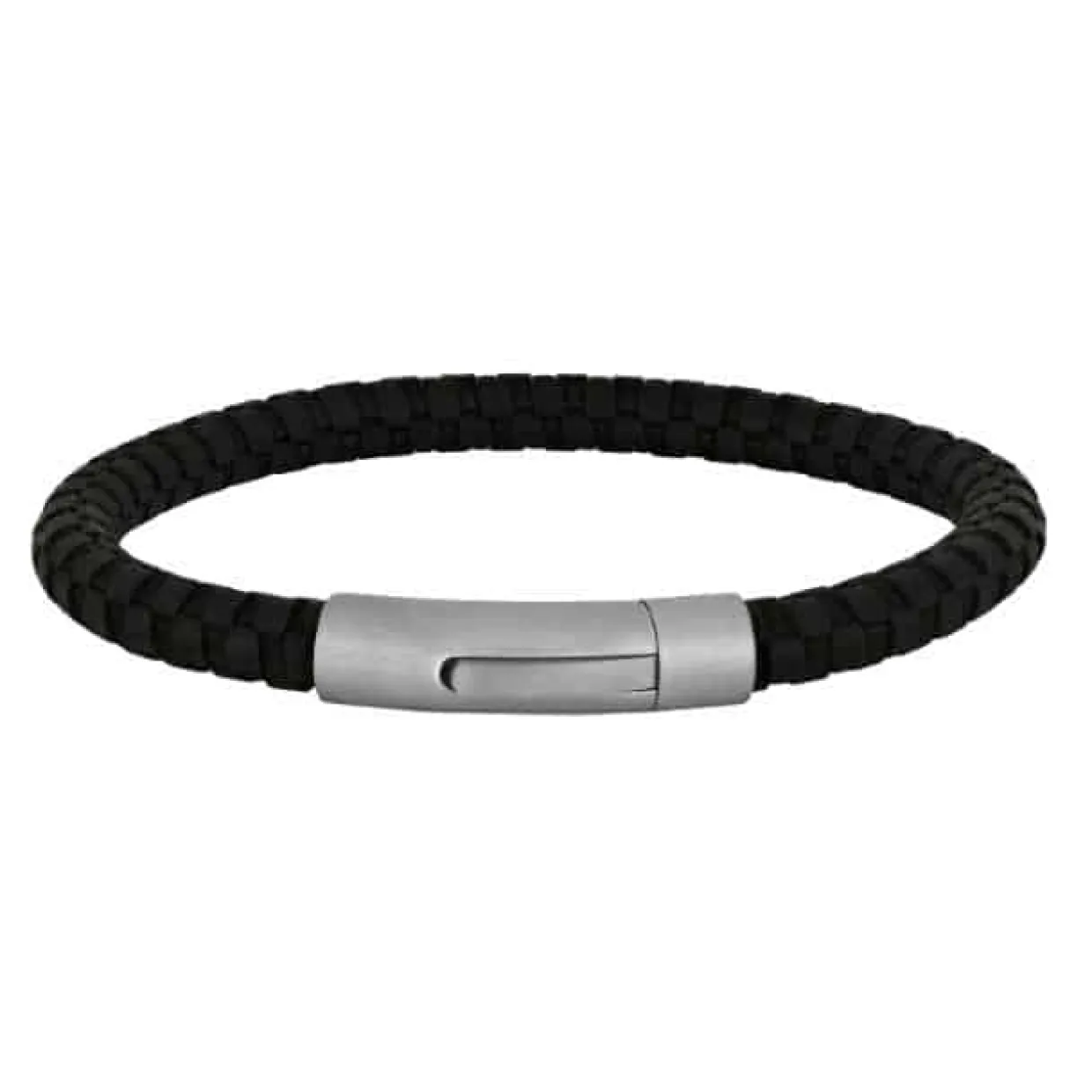 SON OF NOA ARMBÅND SORT KALVESKIND RUNDT 21 CM - 80970289121